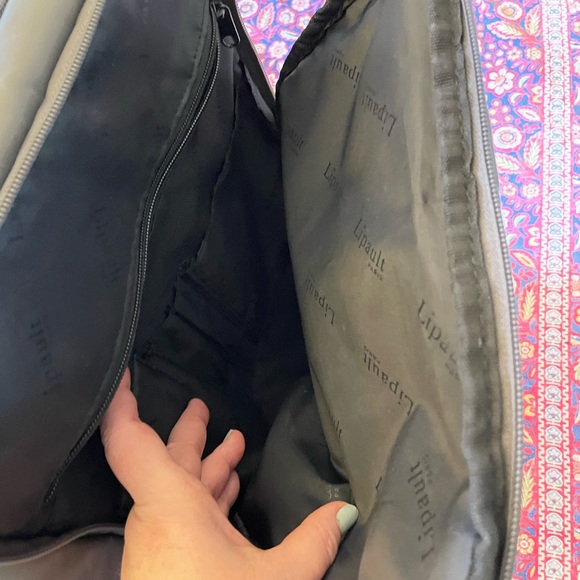 Lipault Gray Travel Backpack - Picture 7 of 7